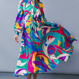 FOCUSED ON PRIORITIES WOVEN MIDI DRESS