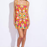 BEST OF DAYS WOVEN MINI DRESS