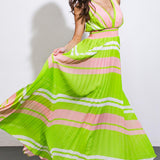 A QUICK TRIP WOVEN MAXI DRESS