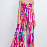 ONE THING AT A TIME WOVEN JUMPSUIT