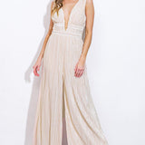 PURE AMBITION WOVEN JUMPSUIT