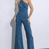 CALL ME LOVELY DENIM JUMPSUIT