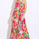 SWING OF THINGS PLISSE JUMPSUIT