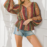 THRILLED FOR THIS WOVEN TOP