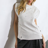 SWEETEST DREAMS KNIT TOP