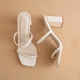 Pearl Blossom Heels