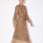 Fauve Atelier Leopard Maxi Dress — movement view