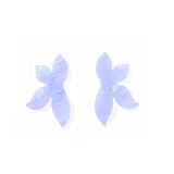 Fern Statement Earrings - Lavender Haze