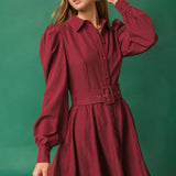 WRAPPED UP IN LOVE MINI DRESS