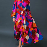 WISE WOMAN WOVEN MIDI DRESS