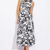 LIVE YOUR TRUTH WOVEN MIDI DRESS