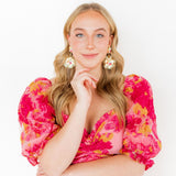 Fiona Statement Earrings - Multi