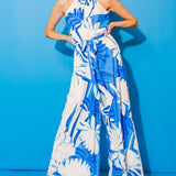 HERE FOR THE VACATION WOVEN JUMPSUIT