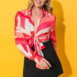 GOOD TIMES ONLY WOVEN TOP