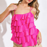 LAST IN THE WAVES WOVEN TOP
