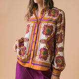 MAKE TODAY GREAT WOVEN TOP