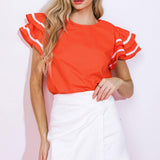 NICE AS CAN BE WOVEN TOP