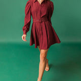 WRAPPED UP IN LOVE MINI DRESS