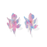 Flora Statement Earrings - Cotton Candy