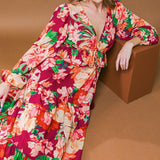LEAVE YOU SPEECHLESS WOVEN MAXI DRESS