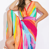 SHORE VACAYS WOVEN MAXI DRESSS