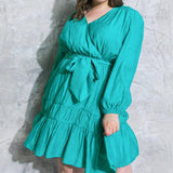 CATCH THE WIND WOVEN MINI DRESS
