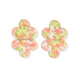 Gianna Statement Earrings - Cherry Blossom