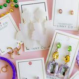 Iris Statement Earrings