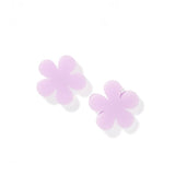 Jenna Stud Earrings - Flower Lilac
