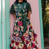 Jubilee Dress Evergreen