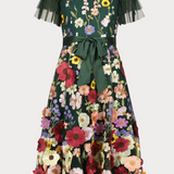 Jubilee Dress Evergreen