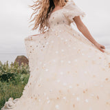 Wendy Dress Cream Star