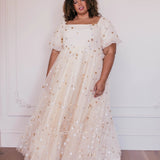 Wendy Dress Cream Star