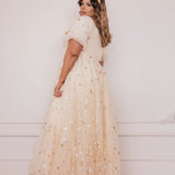 Wendy Dress Cream Star