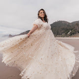 Wendy Dress Cream Star