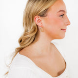 Joy Hoop Earrings - Gold