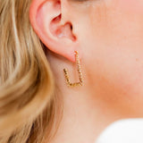Joy Hoop Earrings - Gold
