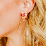 Kaelyn Statement Earrings - Autumn Bouquet