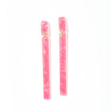 Keli Statement Earrings - Azalea Pink