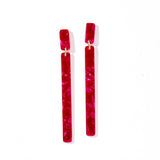 Keli Statement Earrings - Pinot Noir