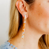 Keli Statement Earrings - Sunrise