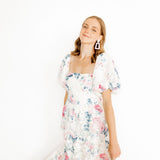 Kennedy Statement Earrings - Baby Pink