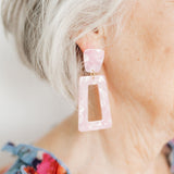 Kennedy Statement Earrings - Ballet Slipper