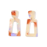 Kennedy Statement Earrings - Lavender Honey