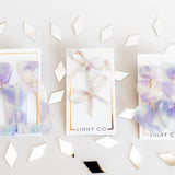 Kennedy Statement Earrings - Lavender Skies
