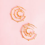 Lauren Medium Hoop Earrings - Gold