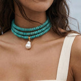 Marina Layers Turquoise Necklace