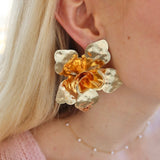 Maxine Statement Earrings - Gold