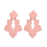Michelle Statement Earrings - Vintage Rose
