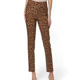 Krazy Larry P507 Pull on Pant - Brown Leopard